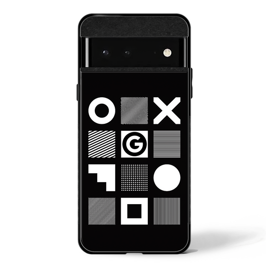 Minimalist Marvel Google Pixel Glass Cases