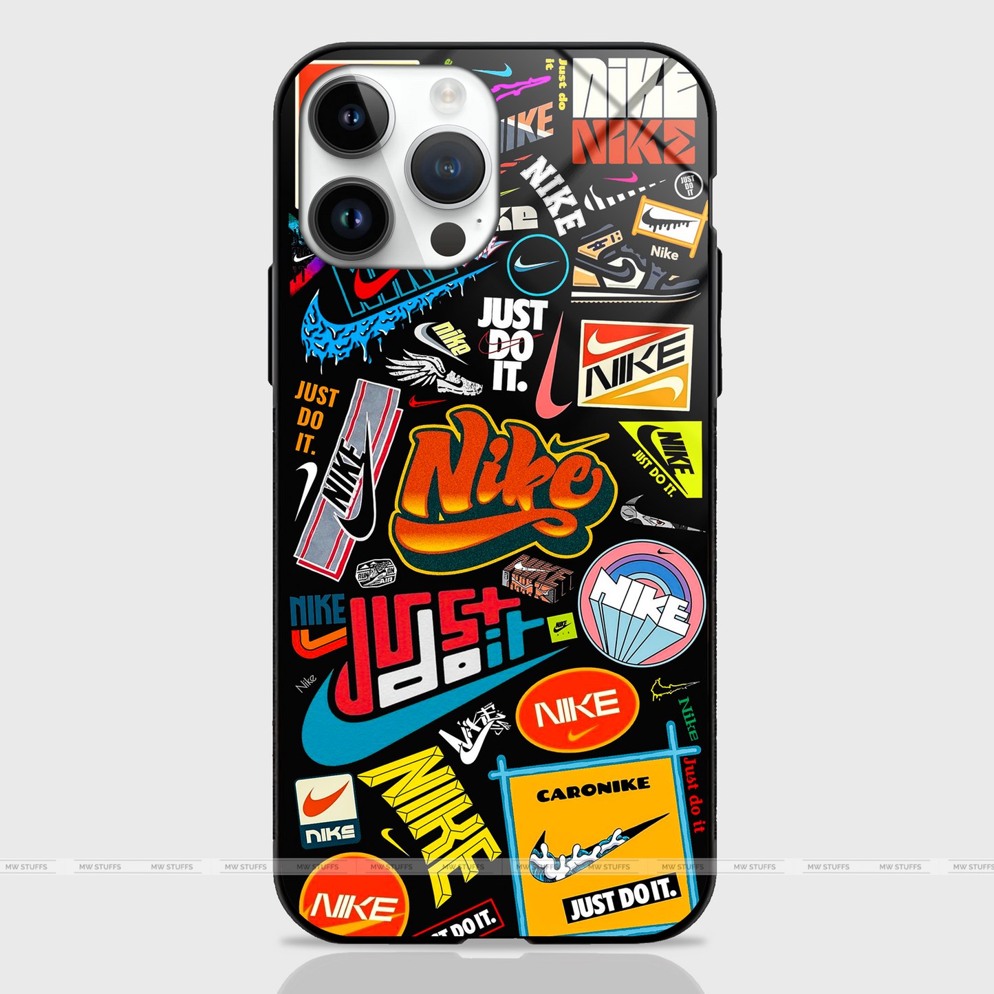 Mix of Brands Art Premium Glass Case - - MW Stuffs -