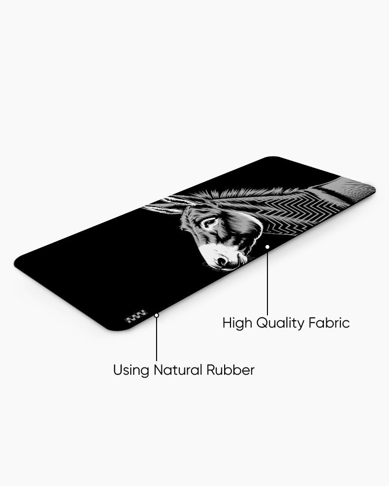 Monochrome Mule Deskmat