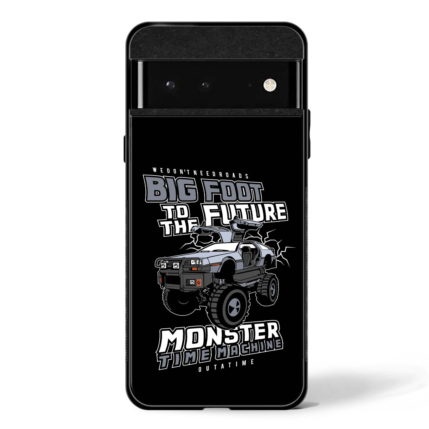 Monster Time Machine Google Pixel Glass Phone Case