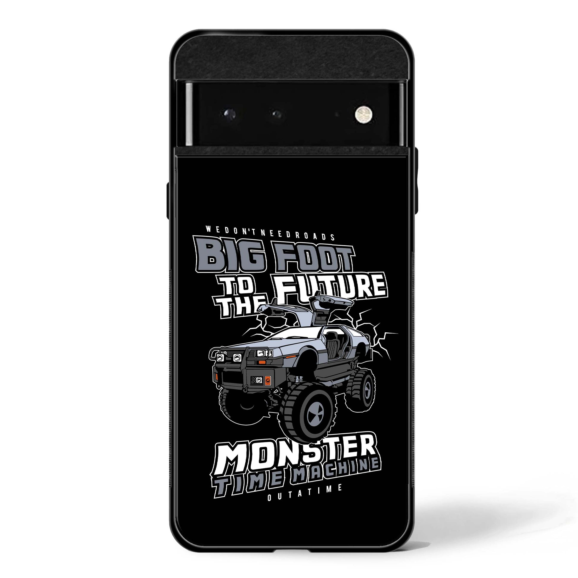 Monster Time Machine Google Pixel Glass Phone Case