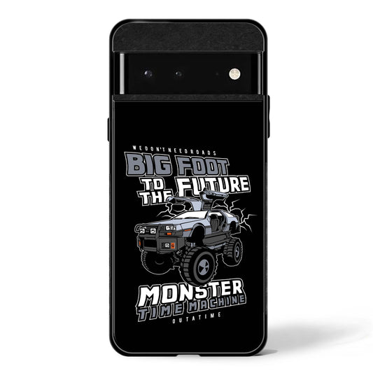 Monster Time Machine Google Pixel Glass Phone Case