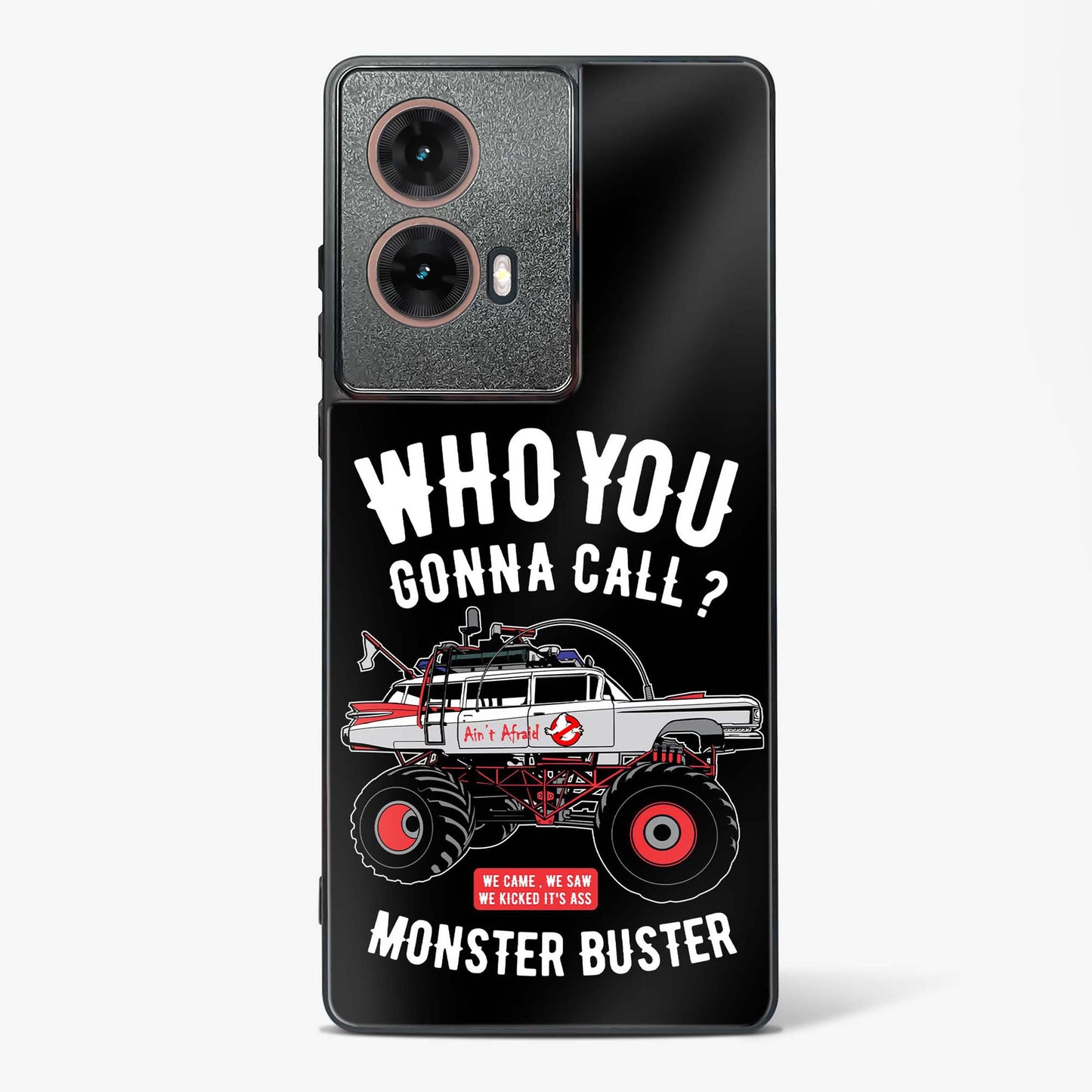 Monster Truck Glass Phone Case-Moto G85 5G