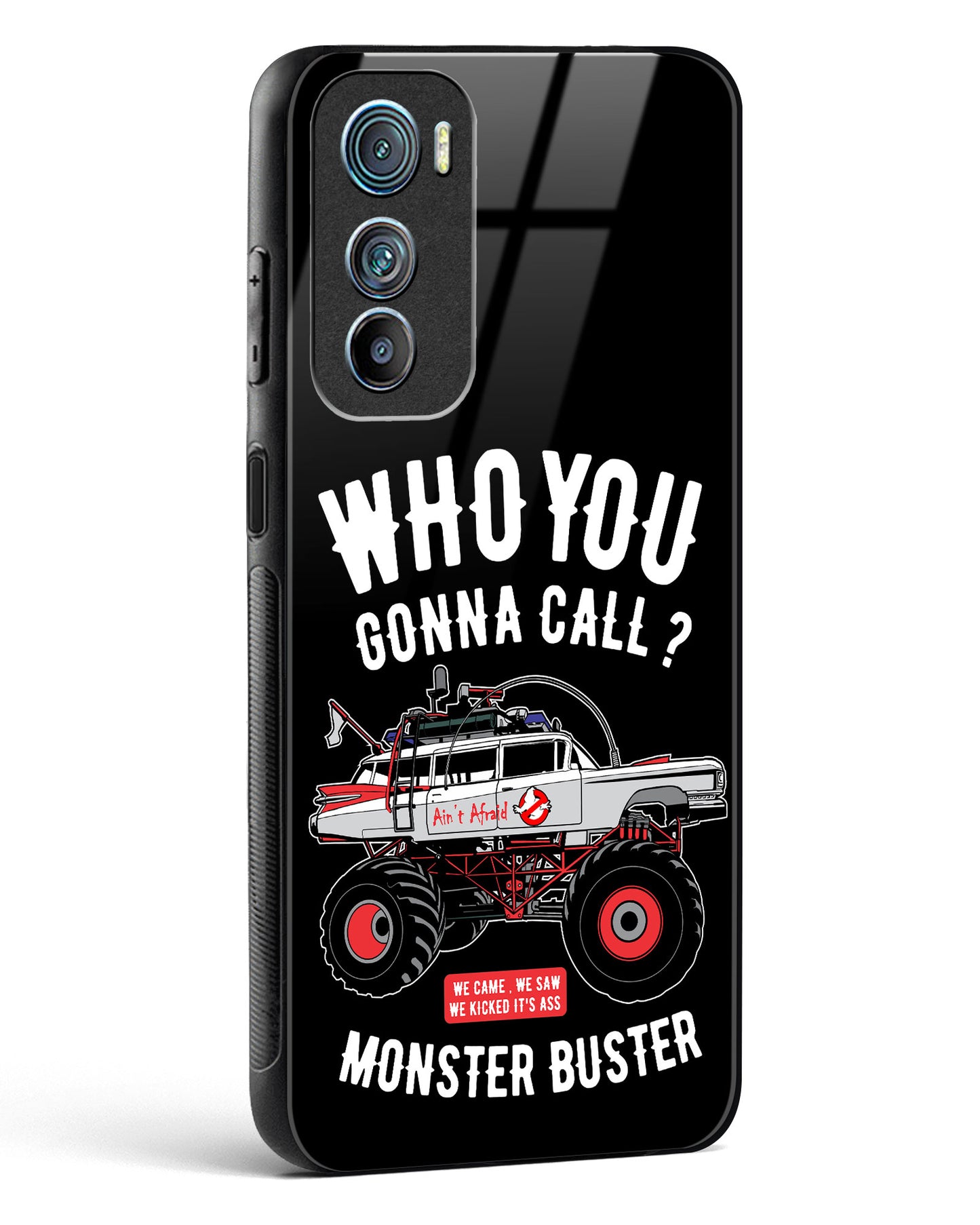 Monster Truck Glass Phone Case-Motorola Edge 30