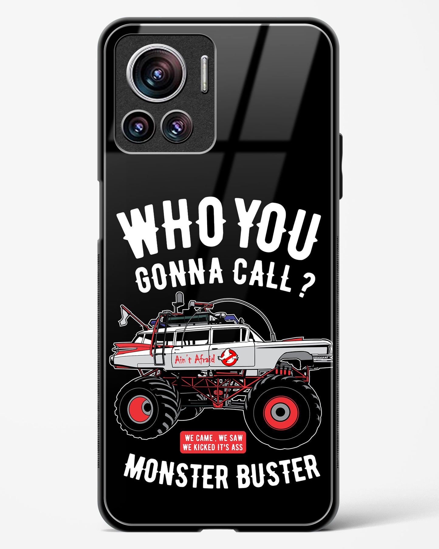 Monster Truck Glass Phone Case-Motorola Edge 30 Ultra