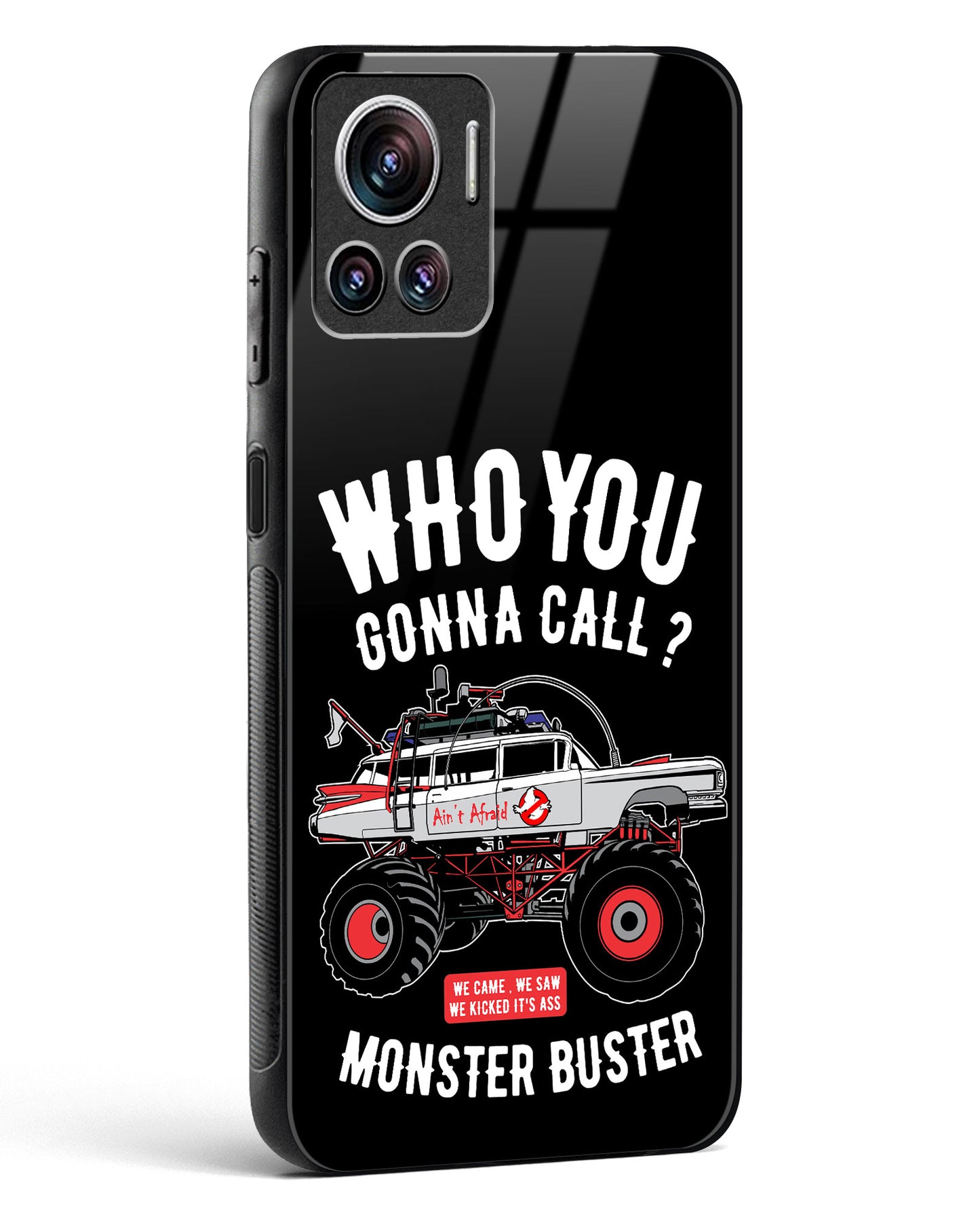 Monster Truck Glass Phone Case-Motorola Edge 30 Ultra