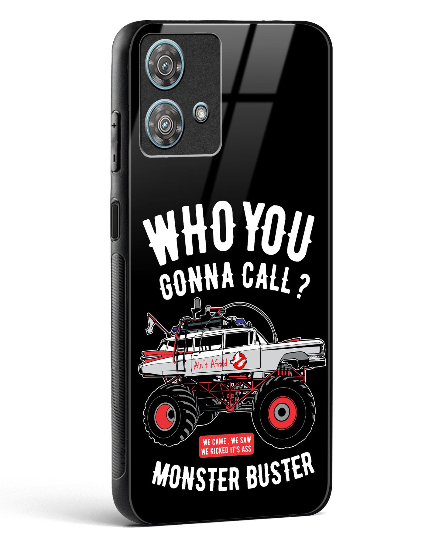 Monster Truck Glass Phone Case-Motorola Edge 40 Neo