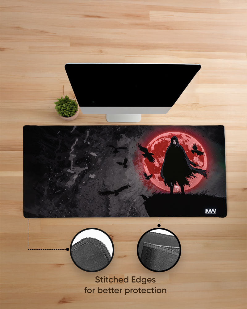 Moonlit Warrior Silent Guardian Deskmat