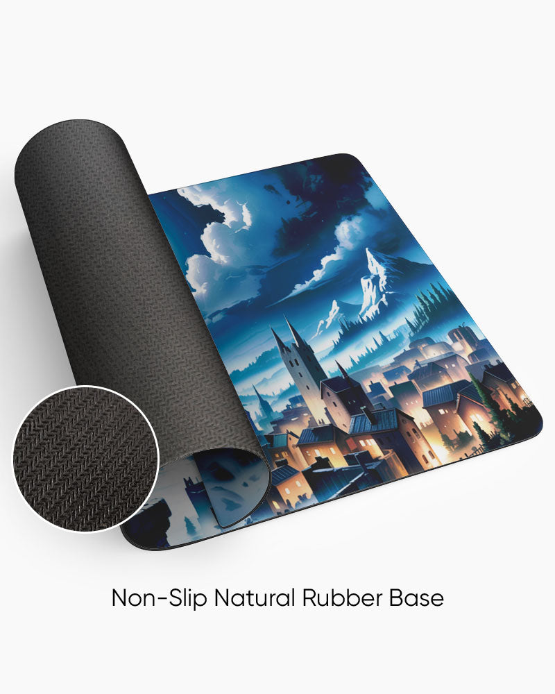 Moonlit Sentinel Watcher of the Highlands Deskmat