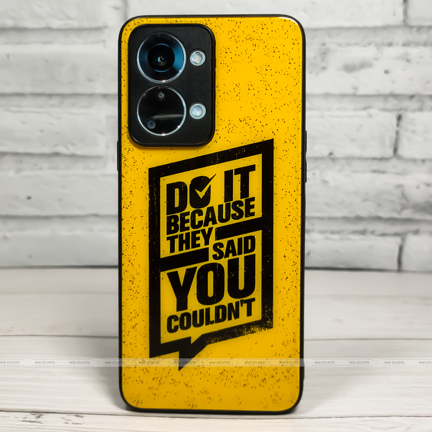 Motivational Quotes Glass Case - - MW Stuffs -