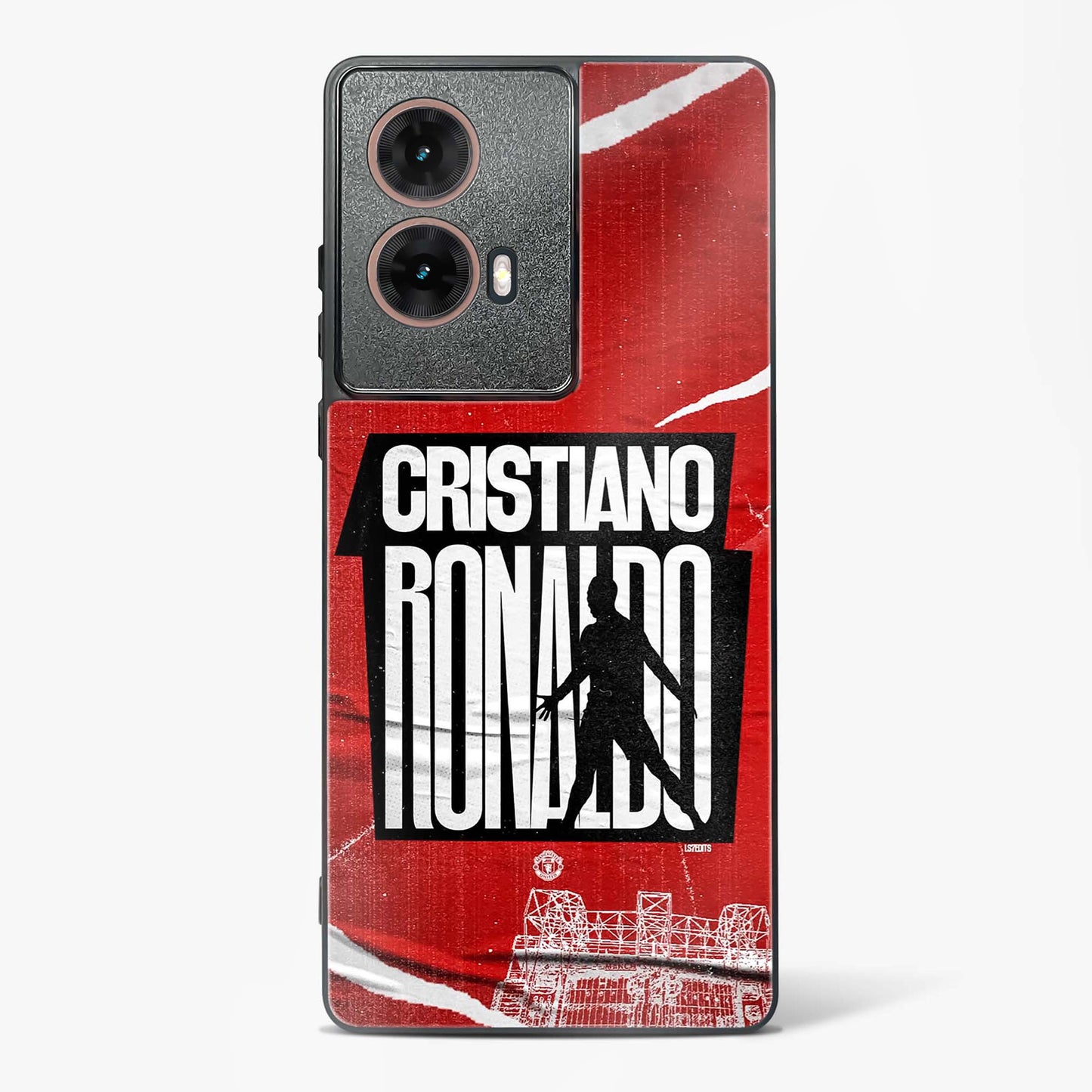 Motorola EdgCR7 Art Glass Phone Case-Moto G85 5G