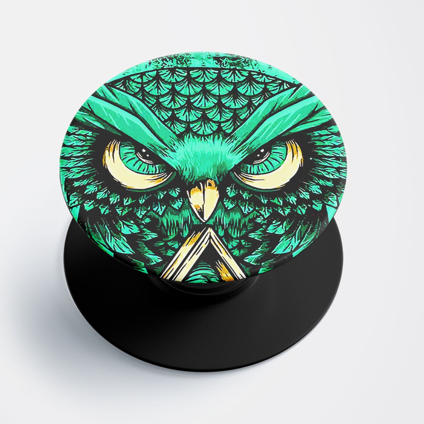Mystic Evil Owl Flat Pop Holder