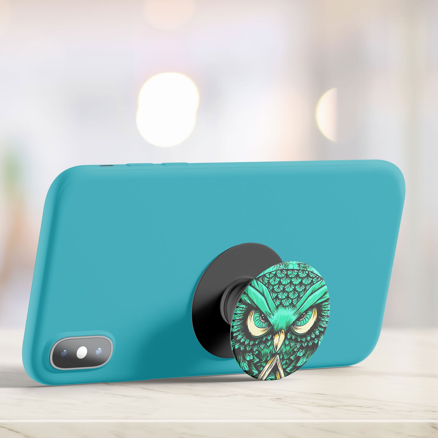Mystic Evil Owl Flat Pop Holder