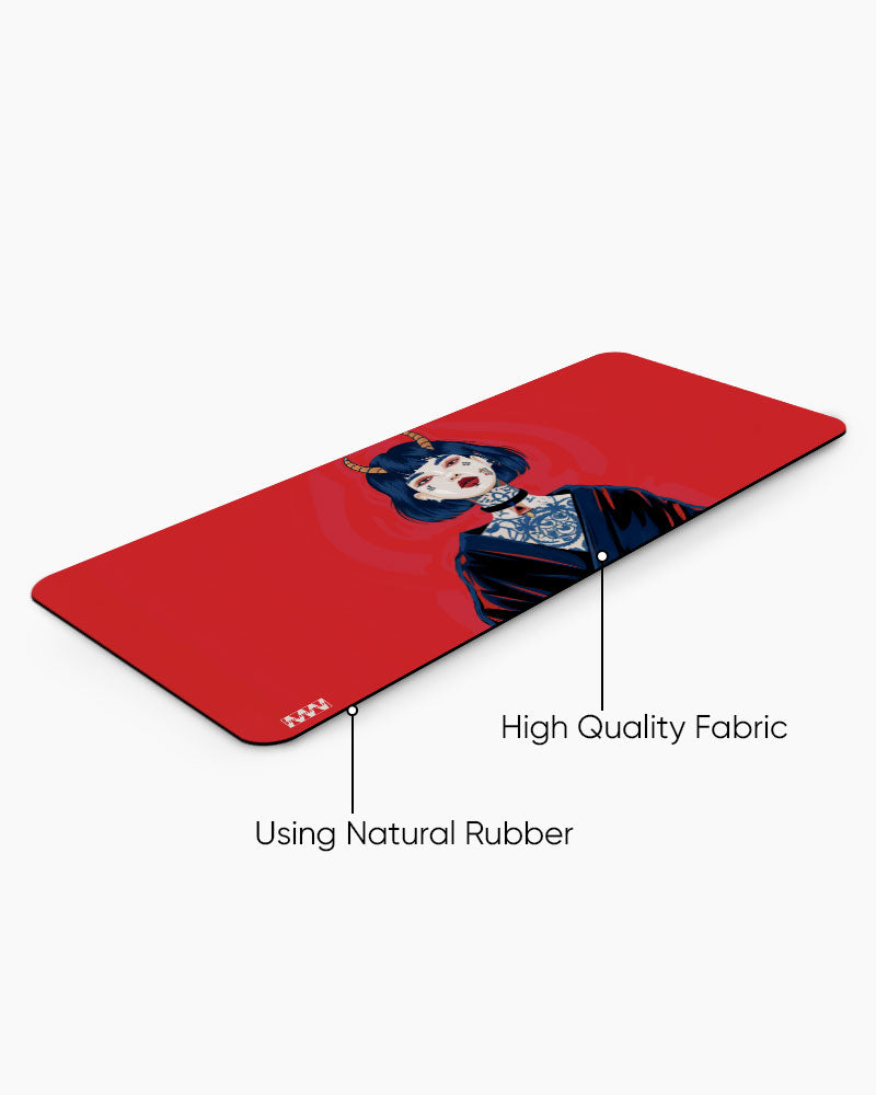 Mystical Horned Guardian Deskmat