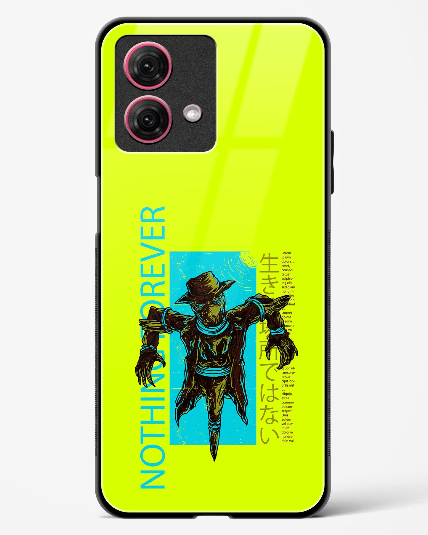 Neon Boogeyman Glass Phone Case-Moto G84 5G
