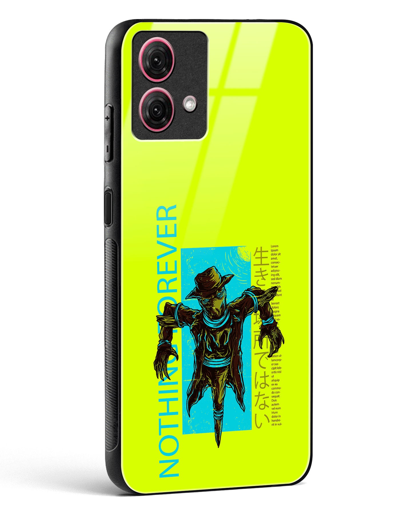 Neon Boogeyman Glass Phone Case-Moto G84 5G