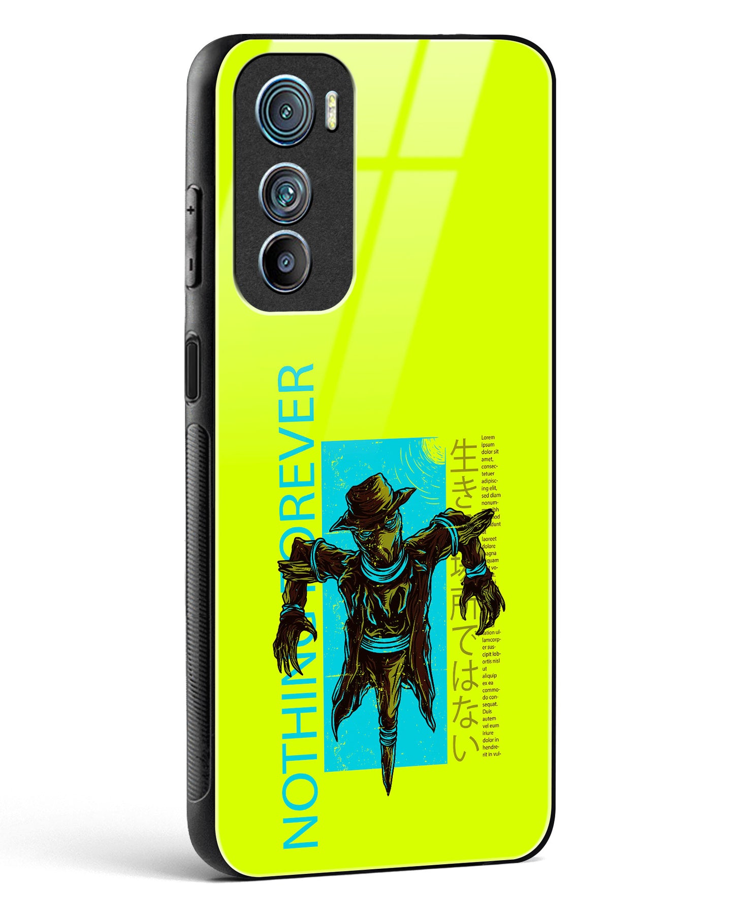 Neon Boogeyman Glass Phone Case-Motorola Edge 30