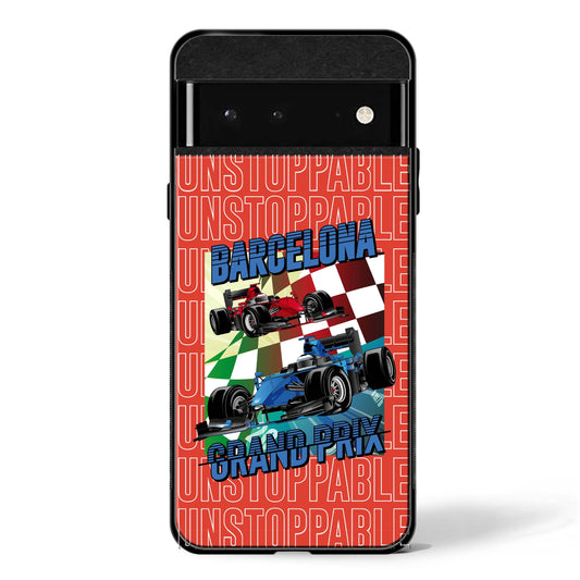 Neon Night Racer Google Pixel Glass Phone Case