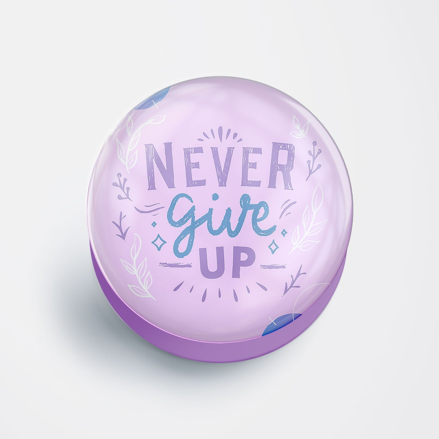 Never Give Up Gloss Pop Holder