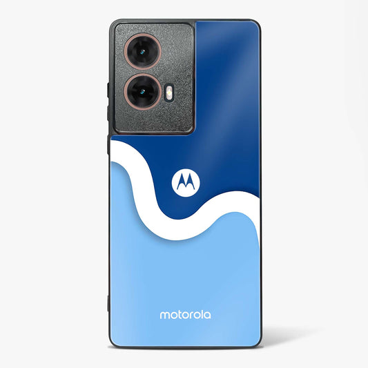 Oceanic Wave Glass Phone Case-Moto G85 5G