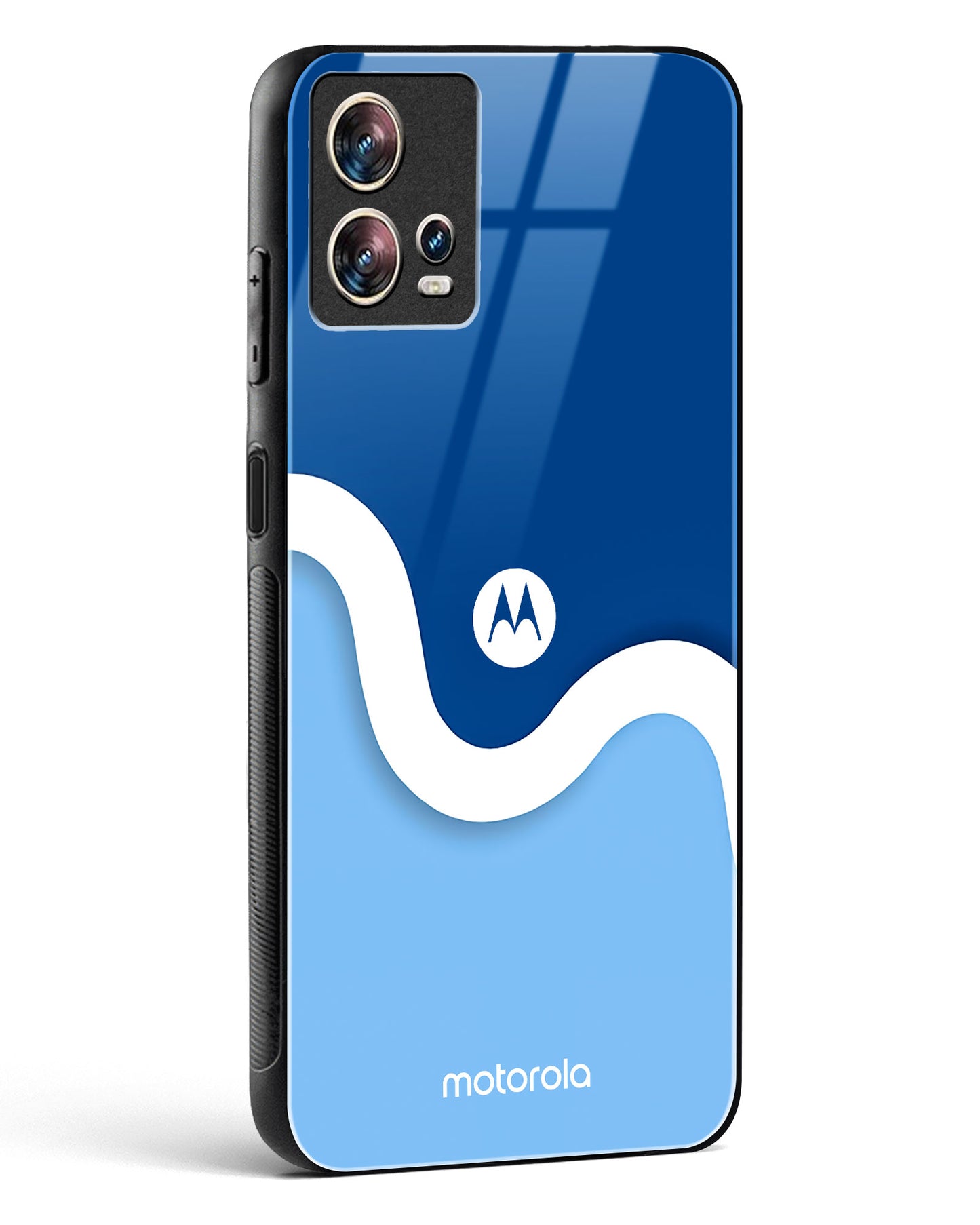 Oceanic Waves Glass Phone Case-Motorola Edge 30 Fusion