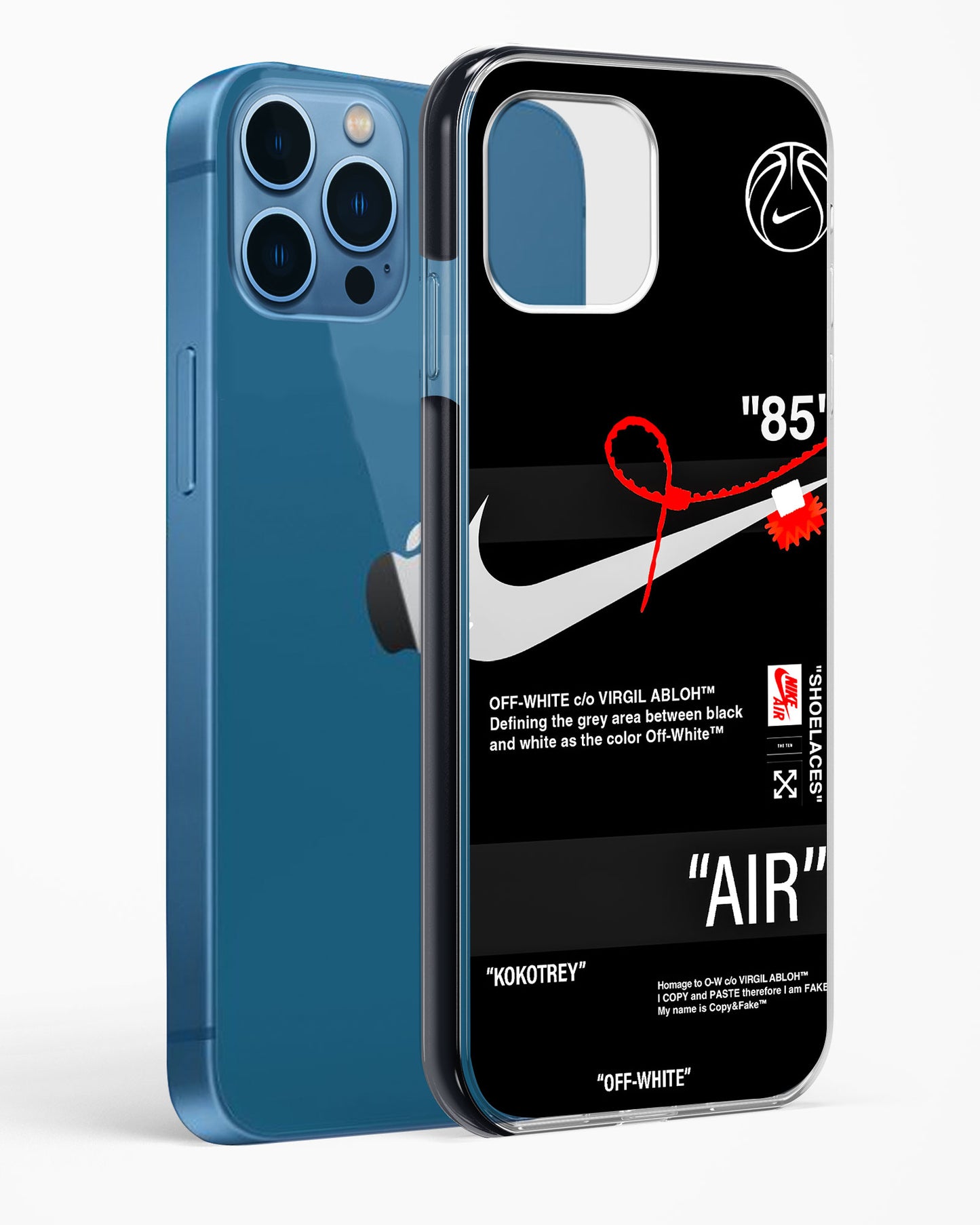 Off White AIR Labeled Impact Drop Protection Case
