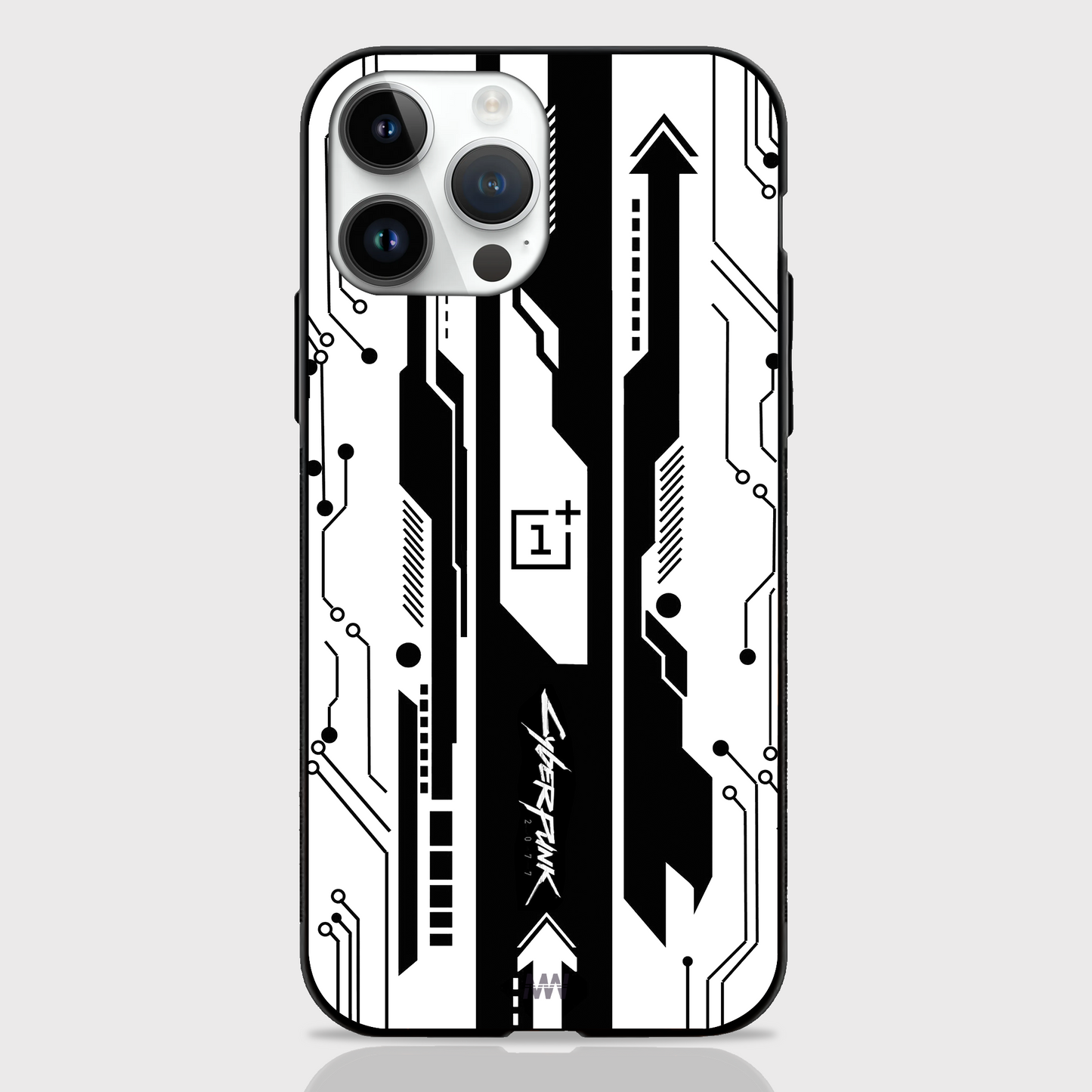 Gaming Abstract Theme GLASS CASES (Yellow, Black, Red & White)