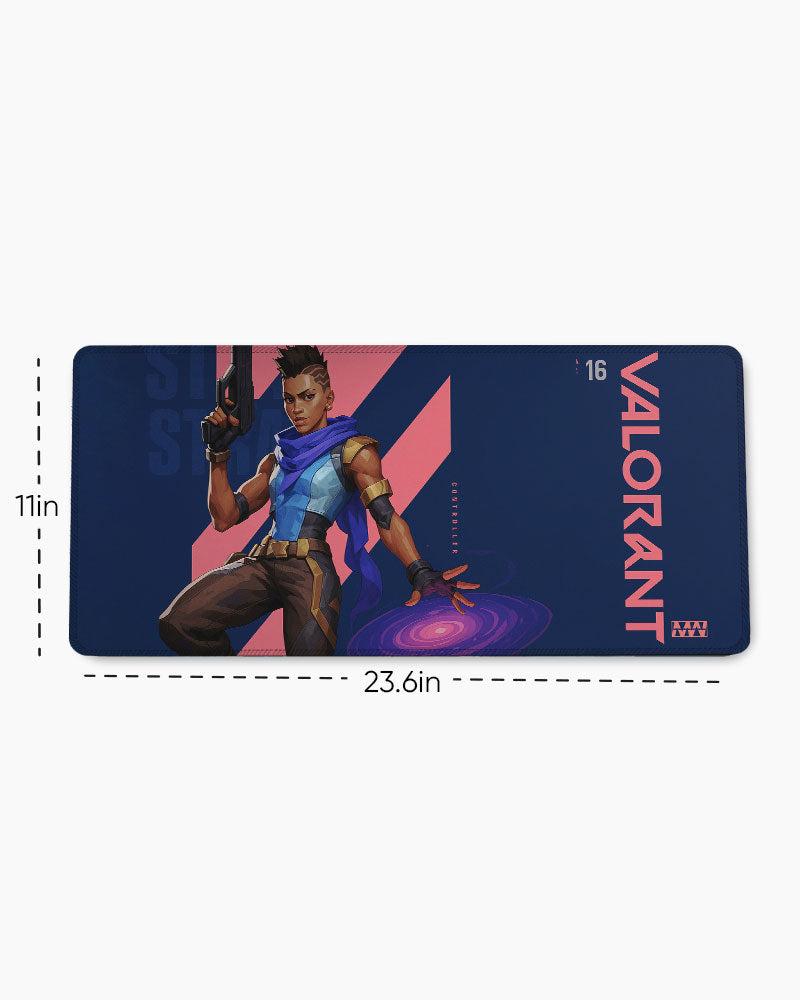 Phoenix Ignites Valorant Deskmat