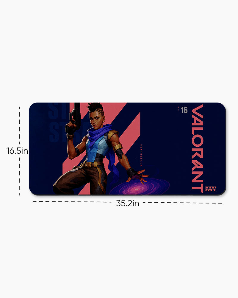 Phoenix Ignites Valorant Deskmat