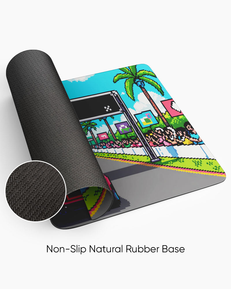 Pixel Racer Deskmat