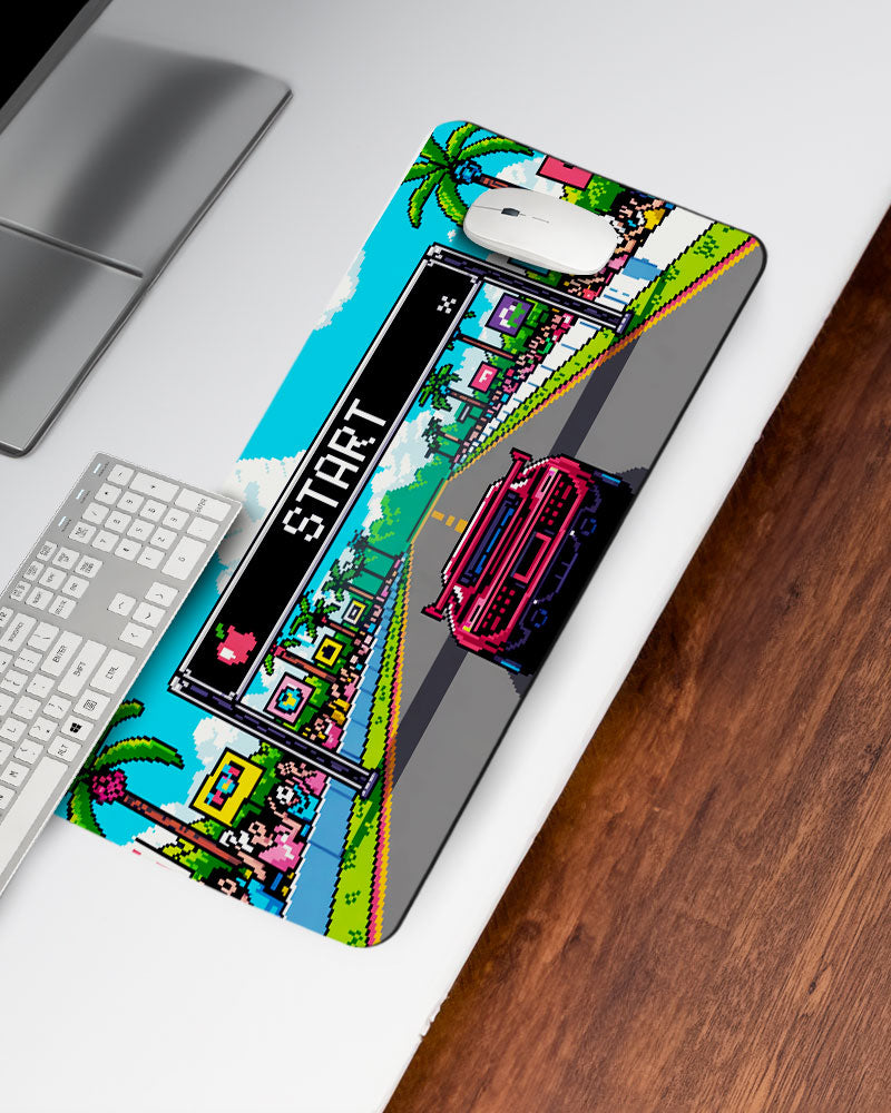 Pixel Racer Deskmat
