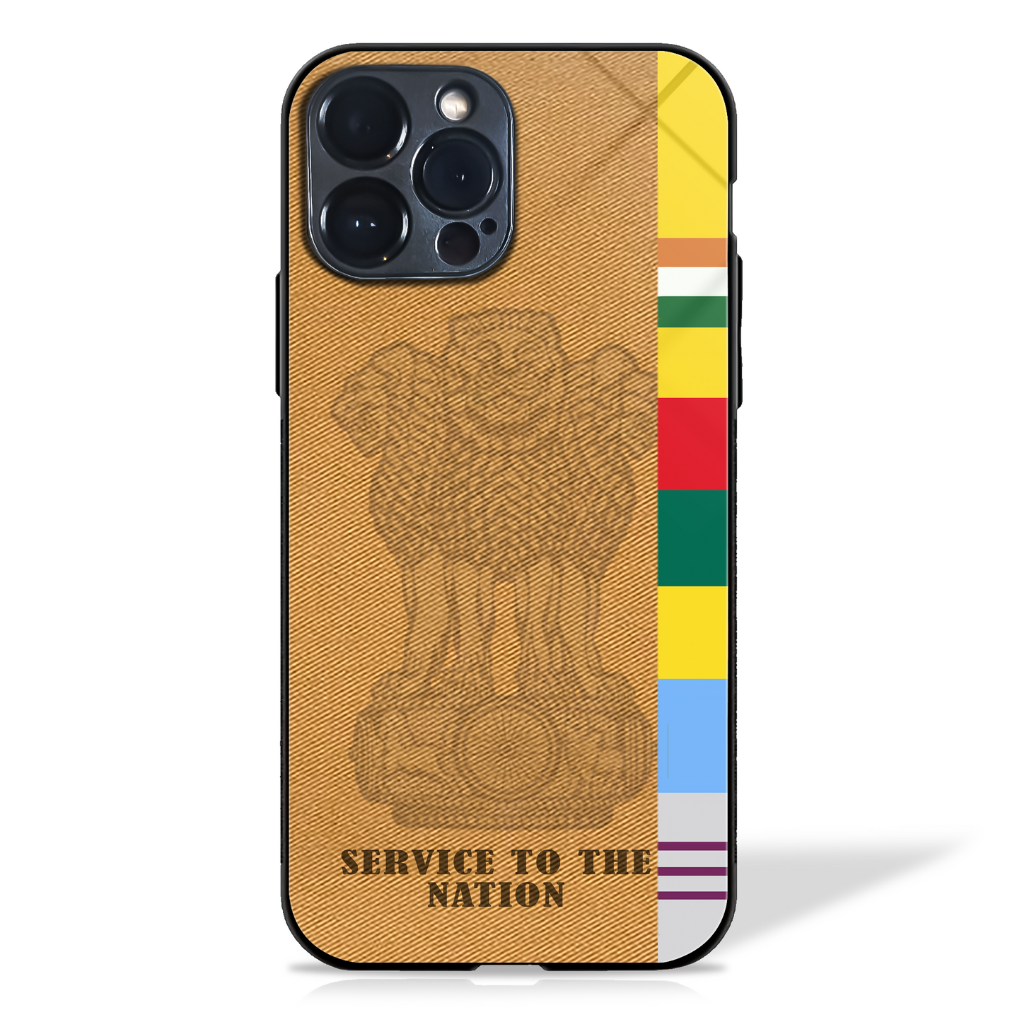 Service to the Nation: 4D Logo Glass Case