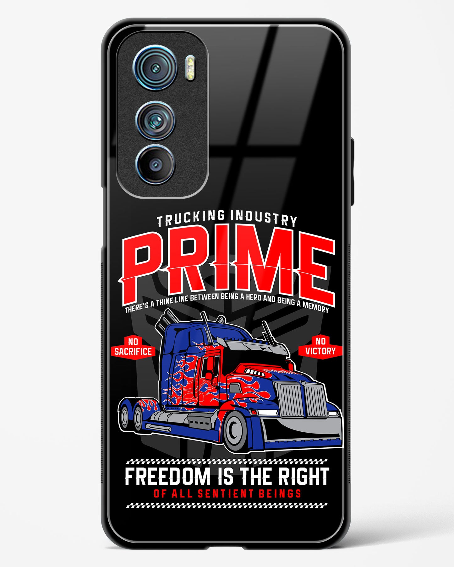 Prime Truck Glass Phone Case-Motorola Edge 30