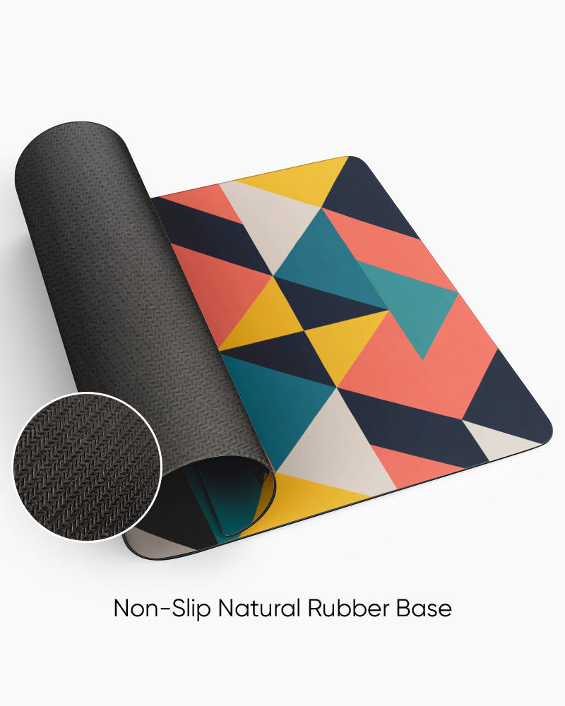 Prism Pulse Spectrum in Sync Deskmat