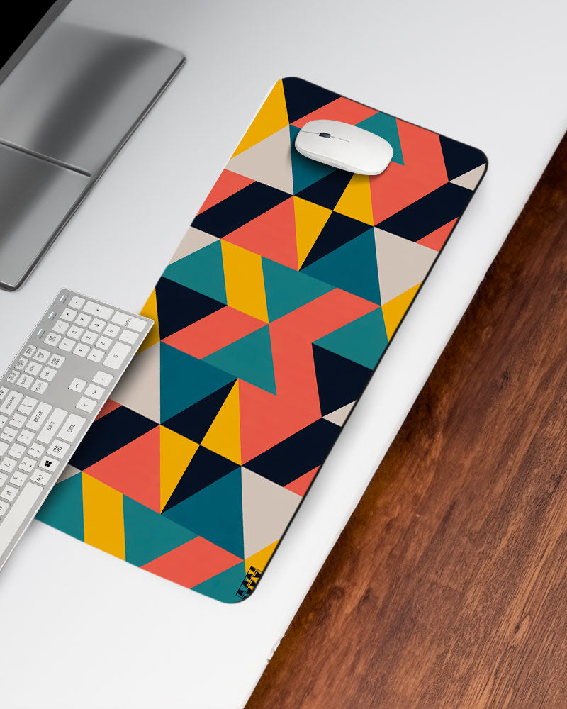 Prism Pulse Spectrum in Sync Deskmat