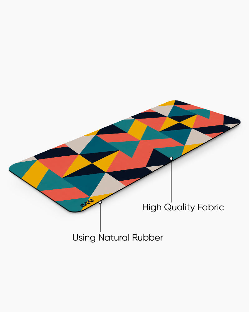 Prism Pulse Spectrum in Sync Deskmat