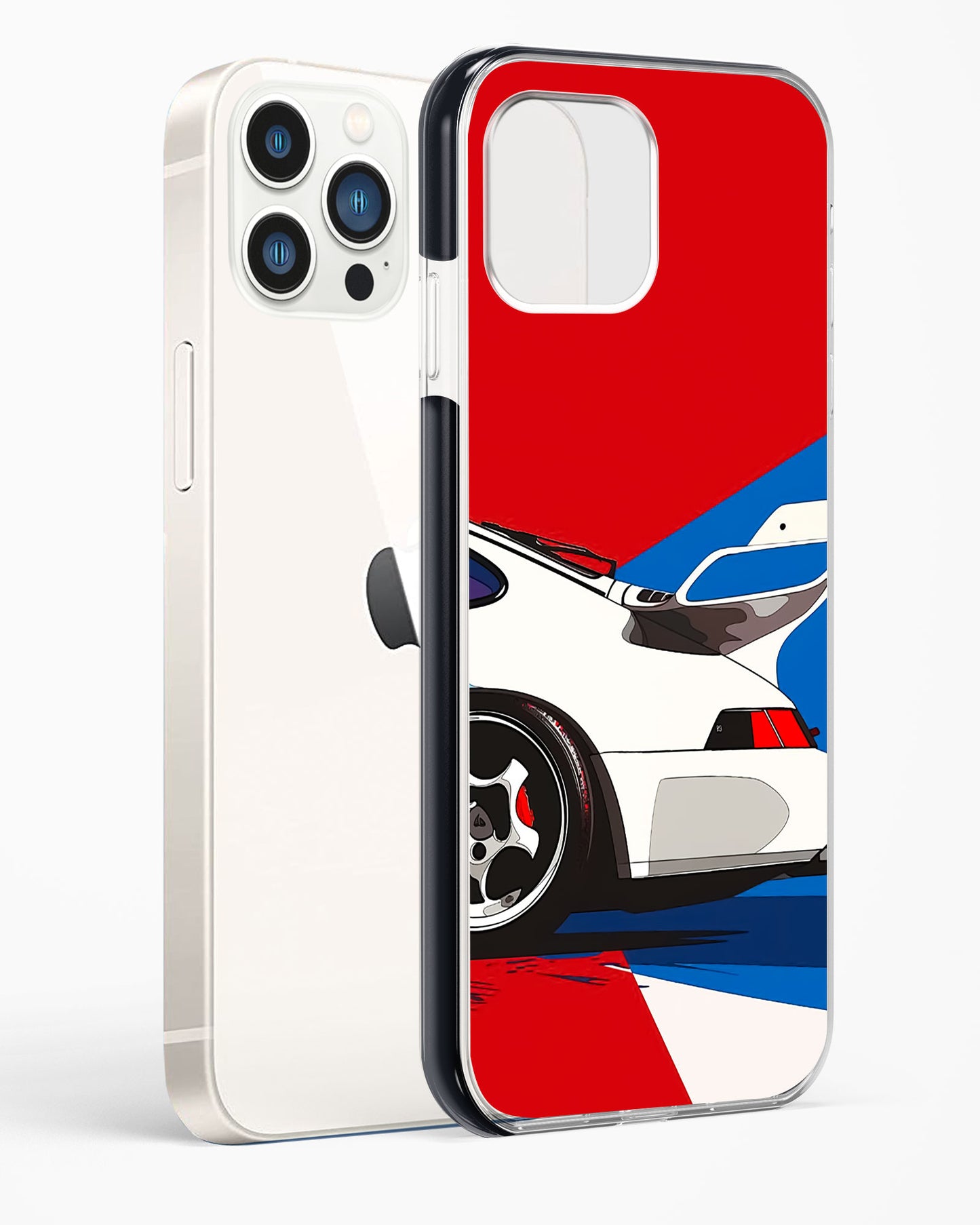 Racing Car Abstract Impact Drop Protection Case