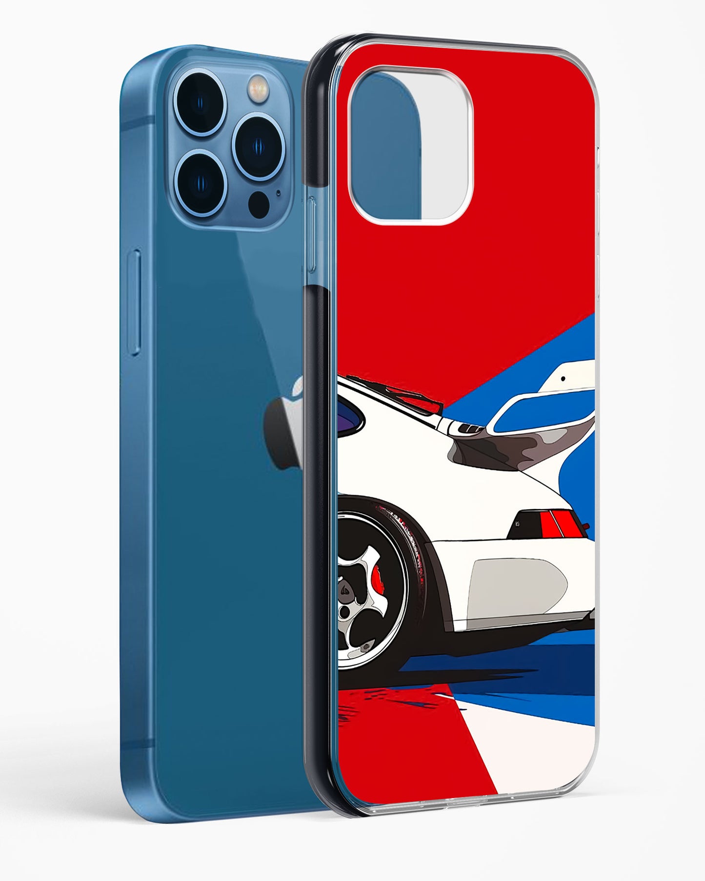 Racing Car Abstract Impact Drop Protection Case