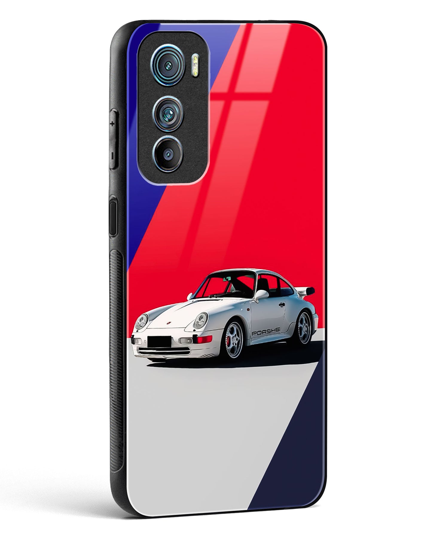 Racing Car Inspired Glass Phone Case-Motorola Edge 30