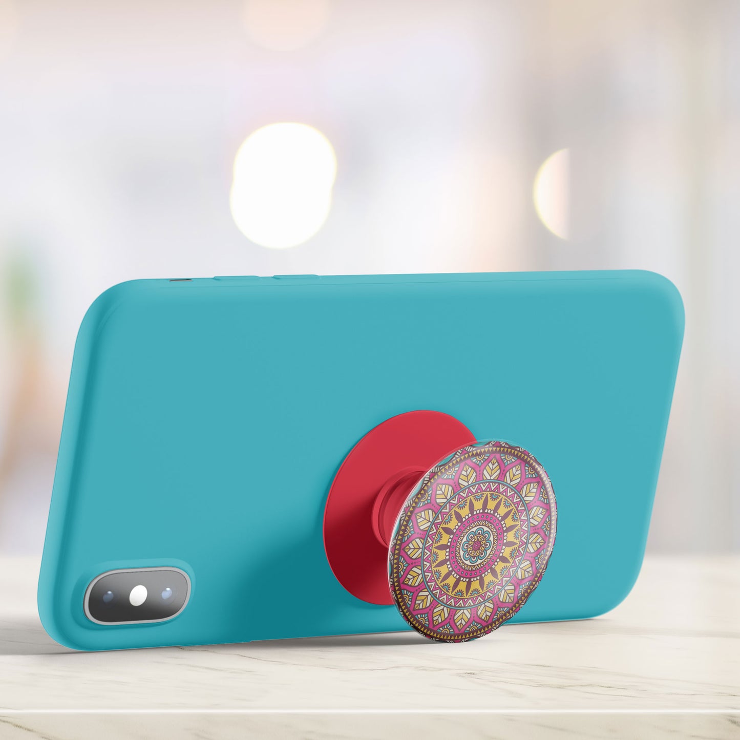 Radiant Mandala Gloss Pop Holder