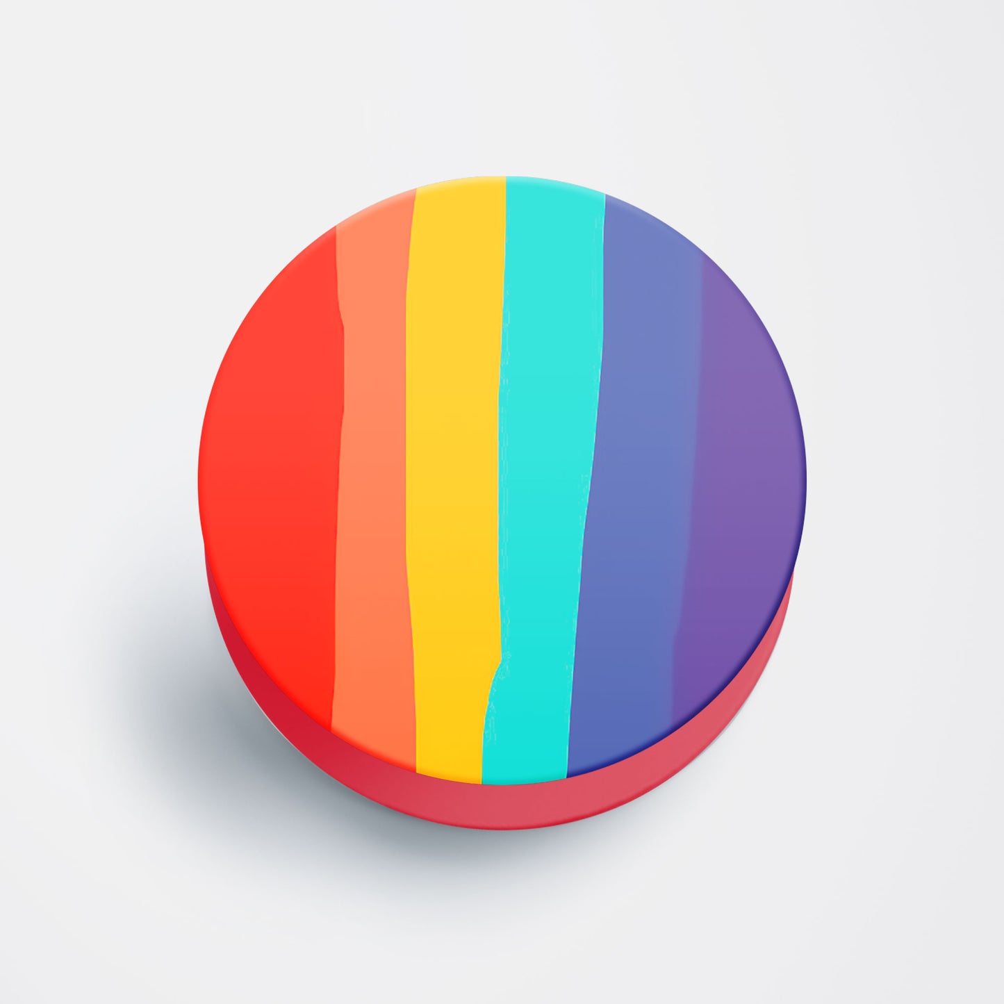 Rainbow Flat Pop Holder