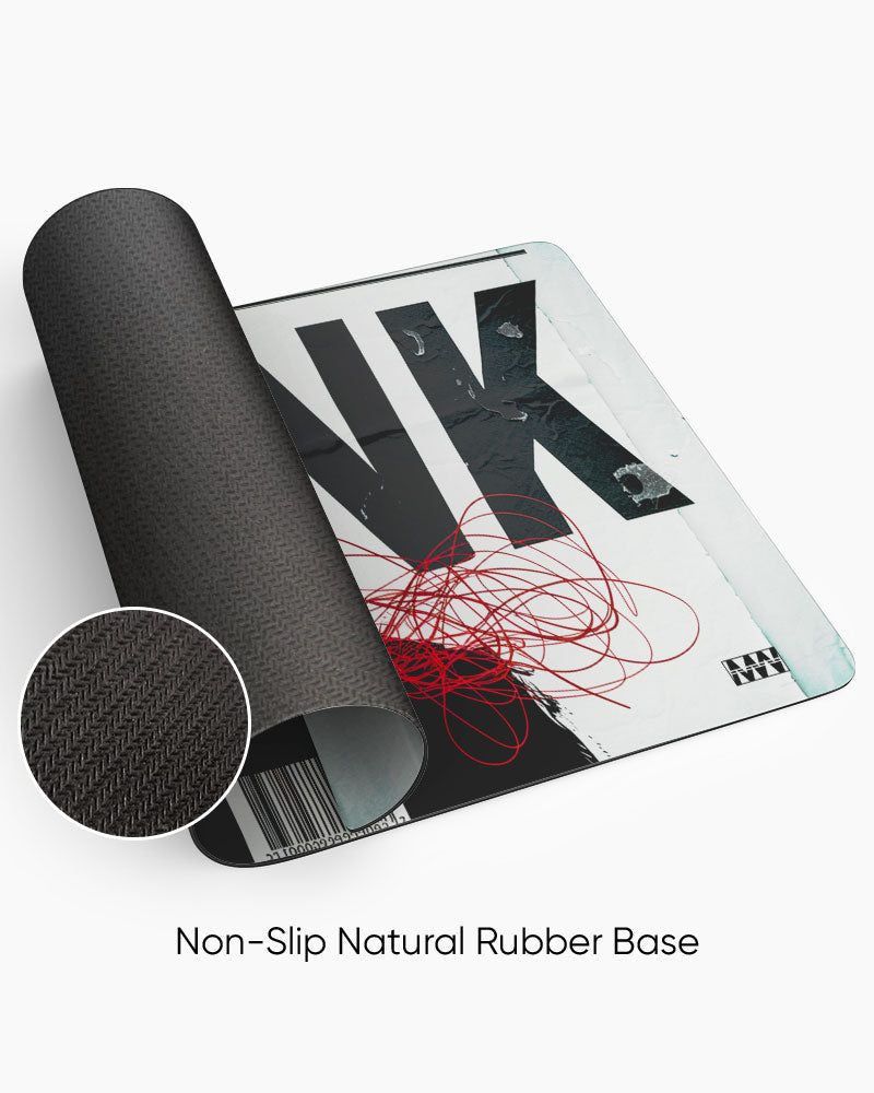 Rebel Static Voices on Paper & Ink Deskmat