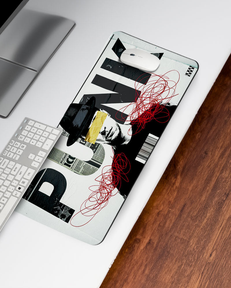 Rebel Static Voices on Paper & Ink Deskmat