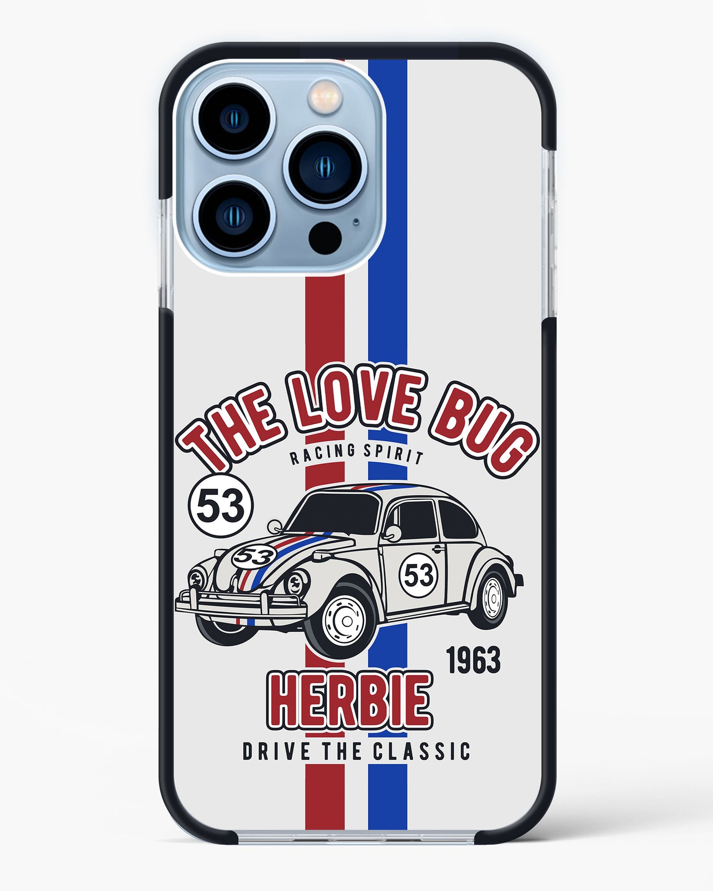 Retro Herbie Racing Impact Drop Protection Case