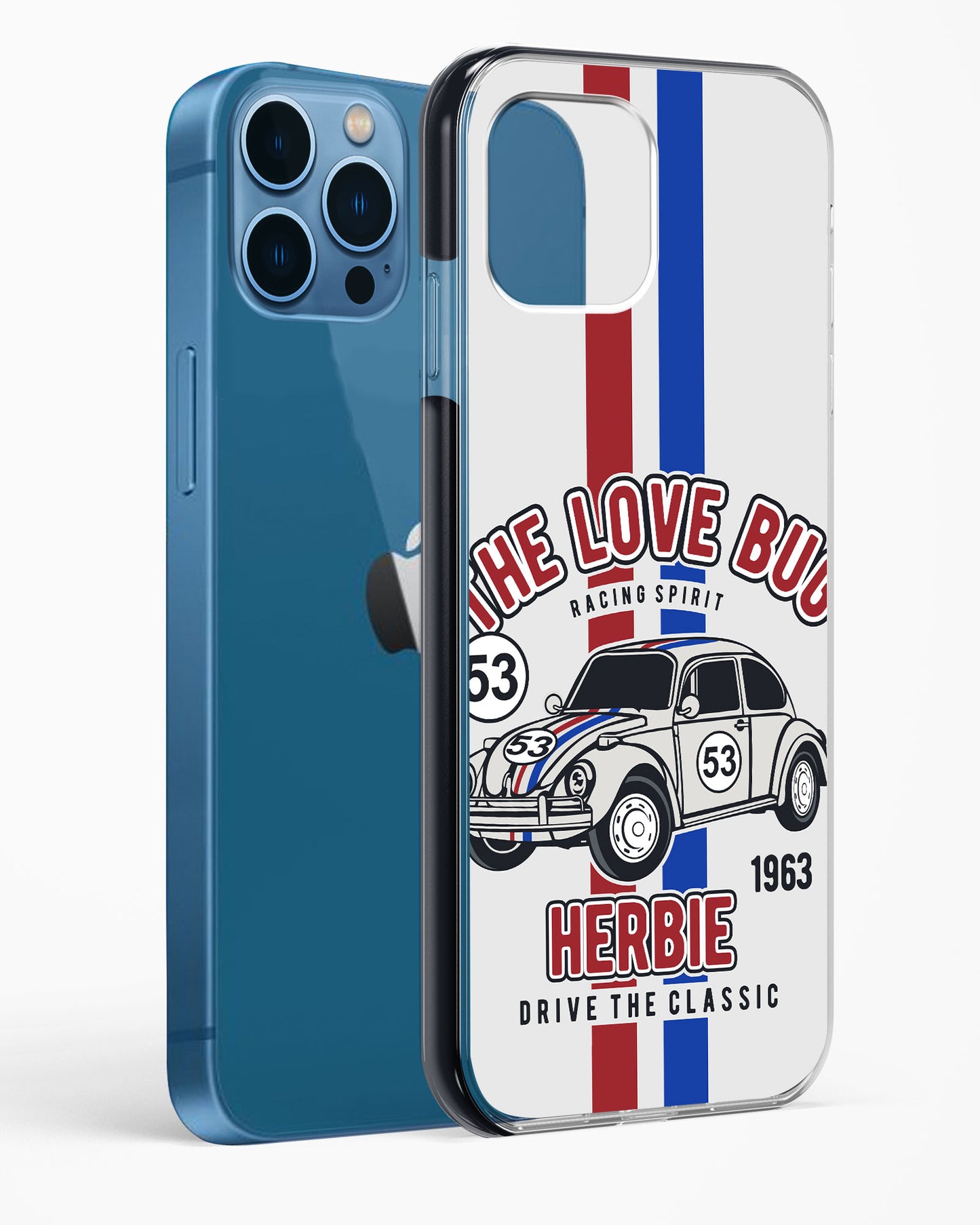 Retro Herbie Racing Impact Drop Protection Case