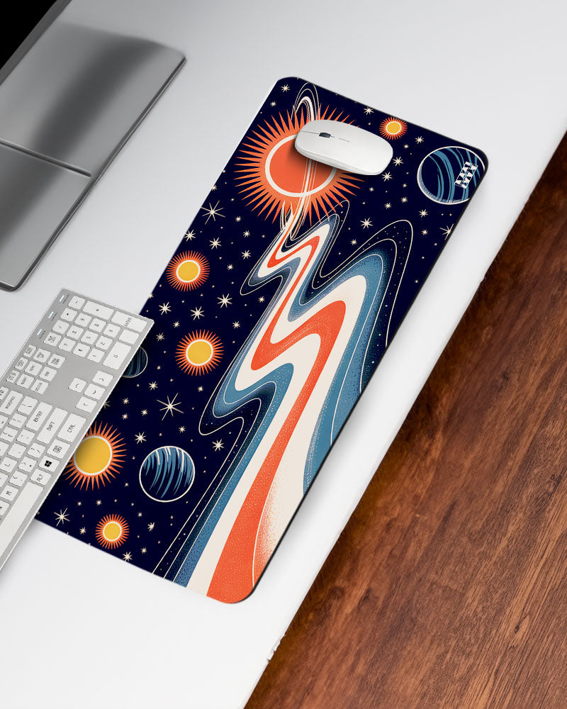 Rings Beyond the Horizon Deskmat
