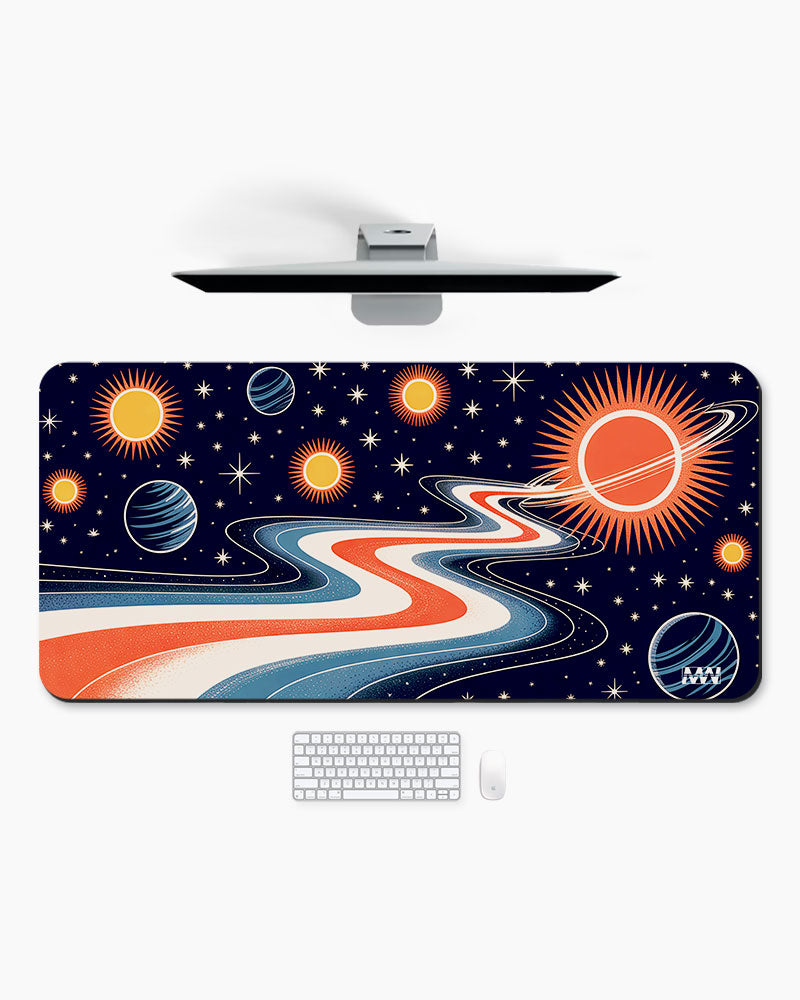 Rings Beyond the Horizon Deskmat