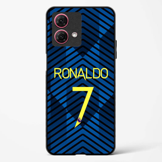 Ronaldo Jersey No.7 Glass Phone Case-Moto G84 5G