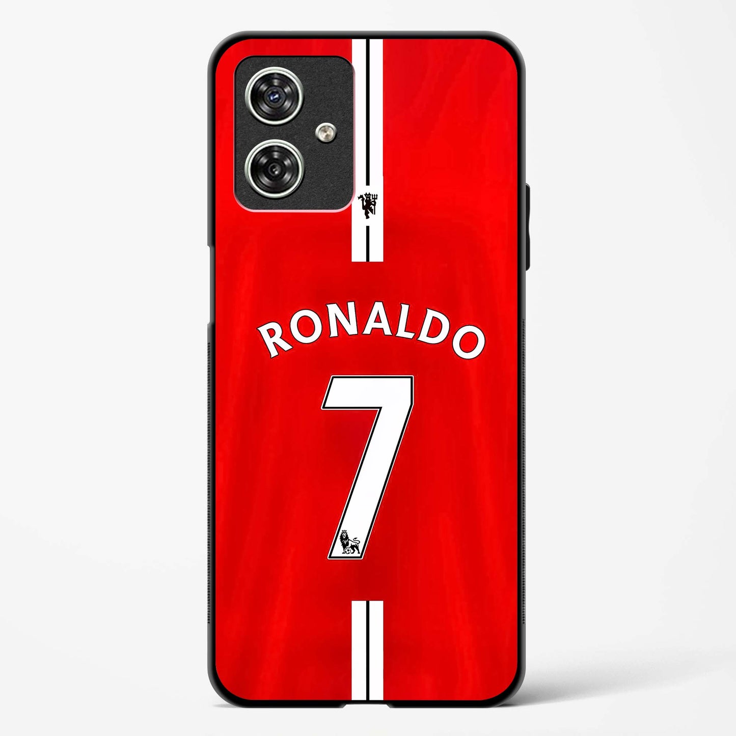 Ronaldo Red Jersey No 7 Glass Phone Case-Moto G64 5G