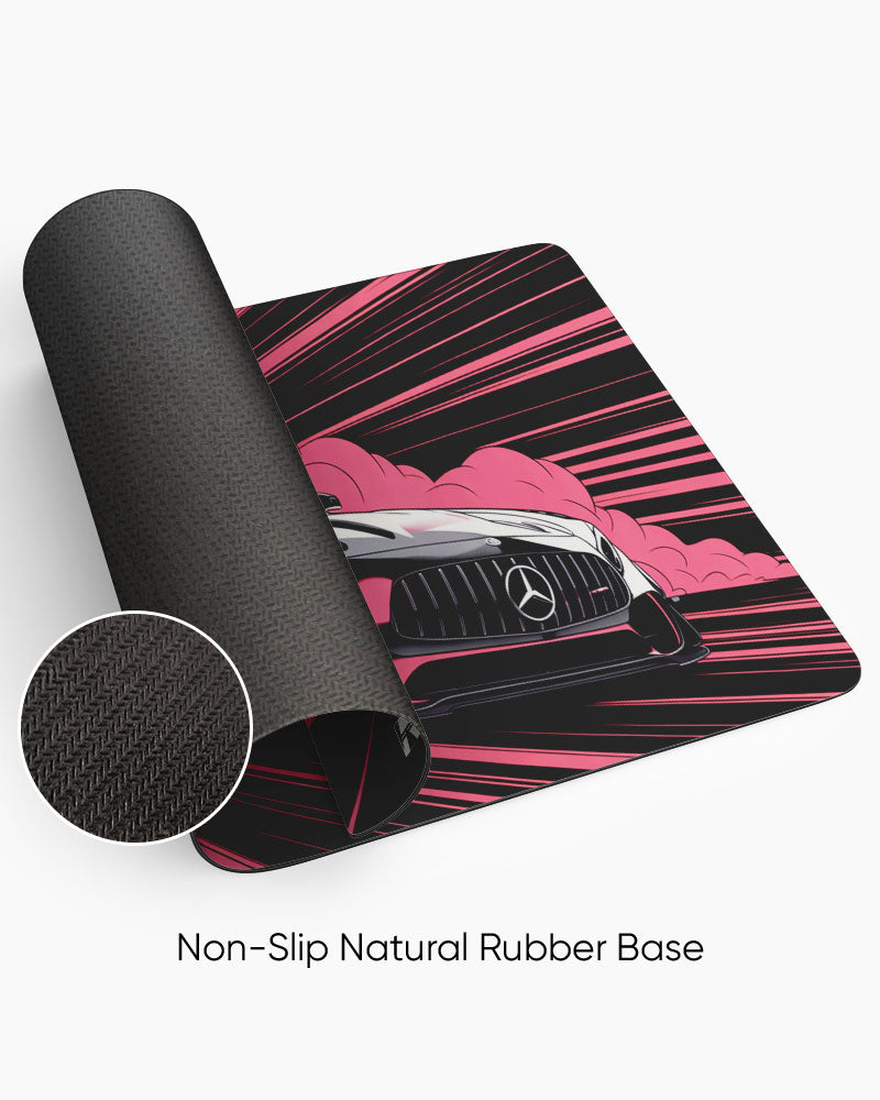 SWAG Racer Mercedes at Maximum Velocity Deskmat